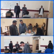 بازدید رییس دانشگاه ملی مهارت واحد استانی سیستان و بلوچستان و هیئت همراه از  از حوزه های امتحانی آموزشکده های شهرستان زاهدان 8