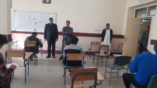 بازدید رییس دانشگاه ملی مهارت واحد استانی سیستان و بلوچستان و هیئت همراه از  از حوزه های امتحانی آموزشکده های شهرستان زاهدان 10