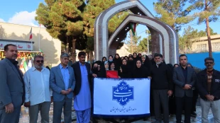 اعزام کاروان راهیان نور دانشگاه ملی مهارت واحد استانی سیستان و بلوچستان به مناطق عملیاتی هشت سال دفاع مقدس 2
