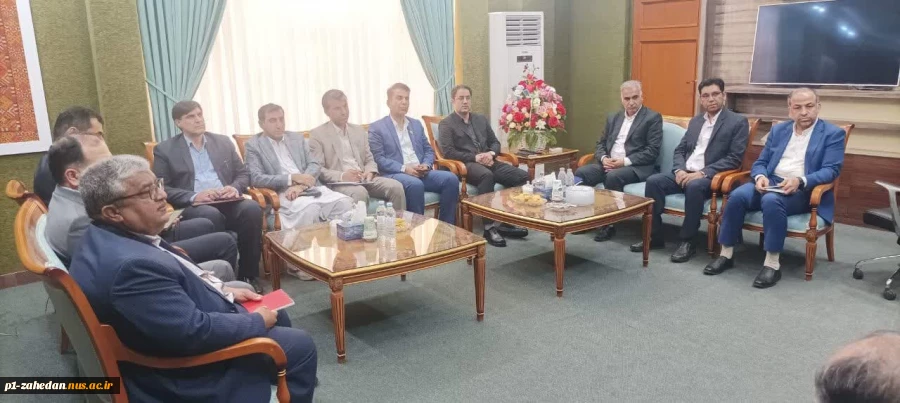 دیدار رئیس دانشگاه ملی مهارت کشور با مدیرعامل منطقه آزاد چابهار  4