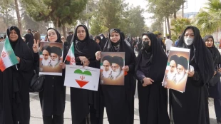 حضور پرشور دانشگاهیان دانشگاهملی مهارت واحد استانی سیستان و بلوچستان  در جشن پیروزی انقلاب و راهپیمایی یوم‌الله 22 بهمن 8