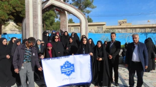 اعزام کاروان راهیان نور دانشگاه ملی مهارت واحد استانی سیستان و بلوچستان به مناطق عملیاتی هشت سال دفاع مقدس 2