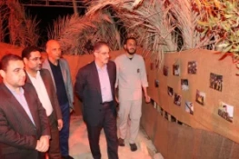 بازدید رئیس دانشگاه ملی مهارت و هیئت همراه از اردوی معنوی راهیان نور دانشجویان و موقعیت شهید دانیال رضازاده در خرمشهر 2