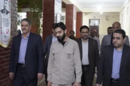 بازدید رئیس دانشگاه ملی مهارت و هیئت همراه از اردوی معنوی راهیان نور دانشجویان و موقعیت شهید دانیال رضازاده در خرمشهر 4