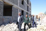بازدید رئیس دانشگاه ملی مهارت از آموزشکده دختران اهواز و پروژه نیمه‌تمام خیرساز در آموزشکده 4