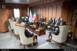 دیدار معاون اداری، مالی و مدیریت منابع و سرپرست مرکز نظارت، ارزیابی و تضمین کیفیت دانشگاه ملی مهارت کشور با استاندار مرکزی 3