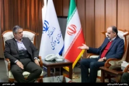 دیدار معاون اداری، مالی و مدیریت منابع و سرپرست مرکز نظارت، ارزیابی و تضمین کیفیت دانشگاه ملی مهارت کشور با استاندار مرکزی 4