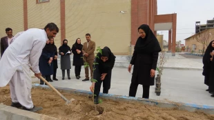باحضورمسئولین و کارکنان دانشگاه ملی مهارت واحد استان سیستان و بلوچستان برگزار شد :
کاشت نهال به مناسبت  هفته منابع طبیعی و روز درختکاری 4