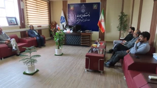 دیدار مسئول مرکز هماهنگی بسیج دانشجویی و دبیر قرارگاه اربعین دانشگاه ملی مهارت کشور با رئیس دانشگاه ملی مهارت واحد استانی سیستان و بلوچستان 4