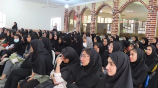 آشنایی دانشجویان نو ورود آموزشکده دختران زاهدان  با قوانین و مقررات آموزشی ودانشجویی 5
