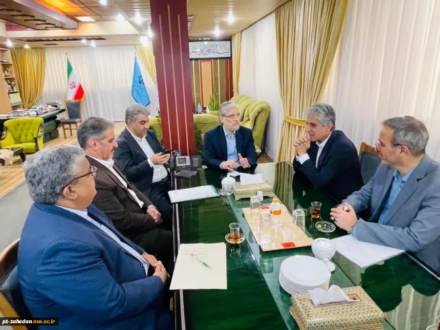 دیدار رئیس دانشگاه ملی مهارت  باتفاق رئیس دانشگاه ملی مهارت واحد استانی سیستان و بلوچستان و نماینده مردم چابهار در مجلسشورای اسلامی با وزیر علوم، تحقیقات و فناوری  4