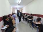 بازدید رییس دانشگاه ملی مهارت واحد استانی سیستان و بلوچستان و هیئت همراه از از حوزه های امتحانی آموزشکده های شهرستان زاهدان 2