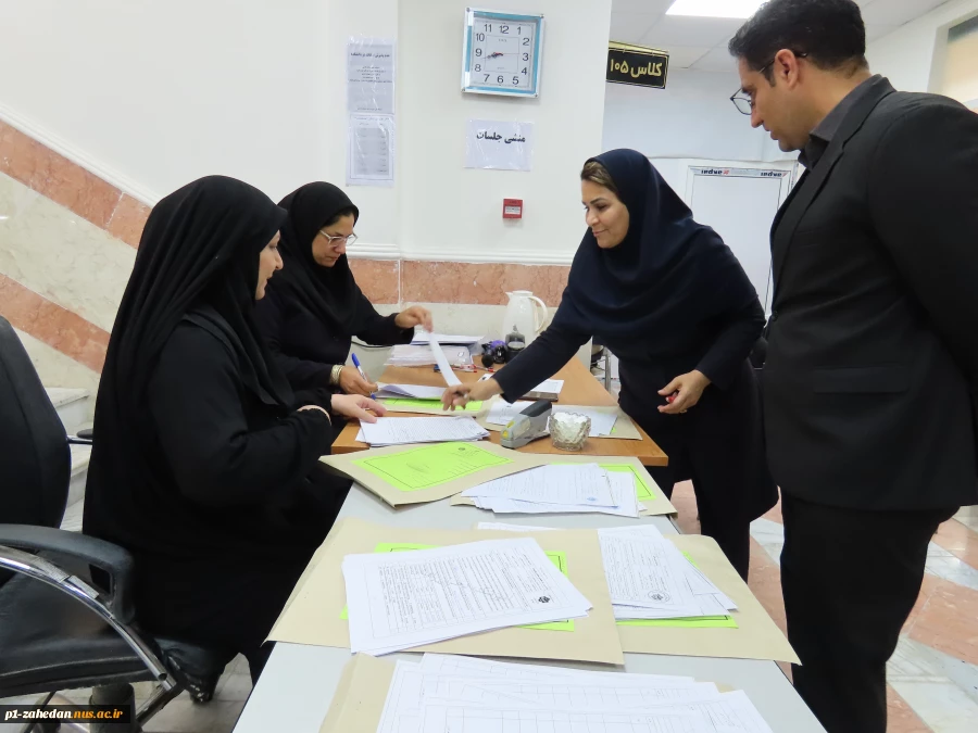بازدید رییس دانشگاه ملی مهارت واحد استانی سیستان و بلوچستان و هیئت همراه از از حوزه های امتحانی آموزشکده های شهرستان زاهدان 10