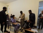 بازدیدمعاون توسعه مدیریت ومنابع استاندار سیستان وبلوچستان به همراه ریاست دانشگاه ملی مهارت واحد استان از روند برگزاری امتحانات ساعت 8 صبح  یکم تیرماه 1404حوزه‌های امتحانی پایان ترم دانشجویان دانشگاه ملی مهارت واحد استان سیستان وبلوچستان  6