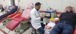 حضور ریاست دانشگاه ملی مهارت واحد استانی سیستان وبلوچستان بهمراه جمعی از  مسئولین وکارکنان دانشگاه در پویش نذر خون 2