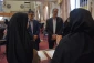 بازدید سرزده ریاست دانشگاه ملی مهارت از محل برگزاری امتحانات پایان ترم دانشجویان آموزشکده الزهرا(س) مشهد