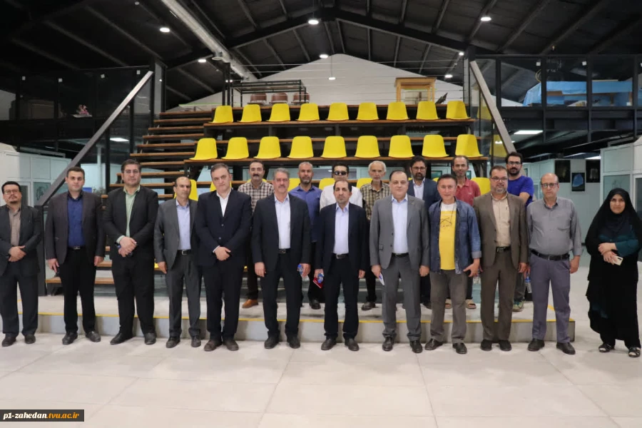 بازدید ریاست دانشگاه ملی مهارت از آموزشکده شهید مفتح همدان 3