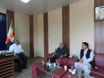 دیدار مدیرعامل گروه خیرین حاجی آباد زاهدان به همراه معاون عمرانی فرمانداری زاهدان با رئیس آموزشکده پسران شماره یک زاهدان(شهید باهنر ) واحد استانی سیستان و بلوچستان  2