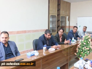 نشست صمیمی معاون پژوهشی دانشگاه ملی مهارت کشور با اعضای هیئت علمی آموزشکده های استان سیستان وبلوچستان  4