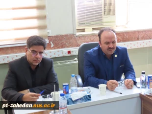 نشست صمیمی معاون پژوهشی دانشگاه ملی مهارت کشور با اعضای هیئت علمی آموزشکده های استان سیستان وبلوچستان  5