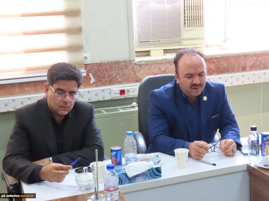 نشست صمیمی معاون پژوهشی دانشگاه ملی مهارت کشور با اعضای هیئت علمی آموزشکده های استان سیستان وبلوچستان  5