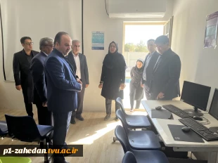 بازدید معاون پژوهش و فناوری دانشگاه ملی مهارت کشور از آموزشکده های شهرستان زاهدان 2