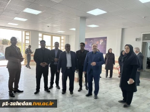 بازدید معاون پژوهش و فناوری دانشگاه ملی مهارت کشور از آموزشکده های شهرستان زاهدان 3