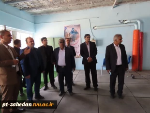 بازدید معاون پژوهش و فناوری دانشگاه ملی مهارت کشور از آموزشکده های شهرستان زاهدان 4