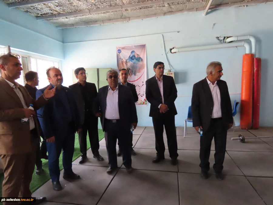 بازدید معاون پژوهش و فناوری دانشگاه ملی مهارت کشور از آموزشکده های شهرستان زاهدان 4