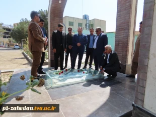 بازدید معاون پژوهش و فناوری دانشگاه ملی مهارت کشور از آموزشکده های شهرستان زاهدان 5
