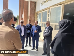 بازدید معاون پژوهش و فناوری دانشگاه ملی مهارت کشور از آموزشکده های شهرستان زاهدان 8