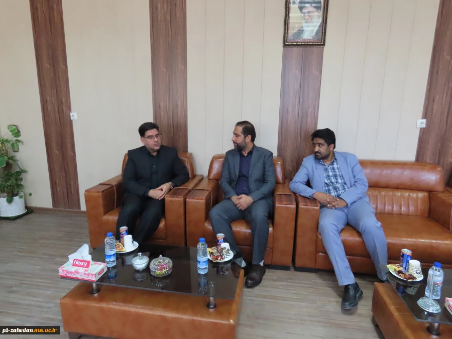دیدار مسئول بسیج دانشجویی استان سیستان و بلوچستان با سرپرست آموزشکده شهید باهنر زاهدان واحد استانی سیستان و بلوچستان  2