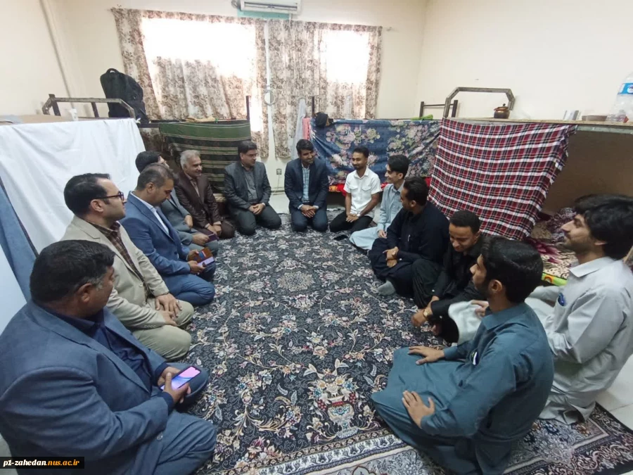بازدید سرپرست آموزشکده شماره 1 پسران زاهدان ( شهید باهنر ) واحد استانی سیستان و بلوچستان از آموزشکده زابل 2