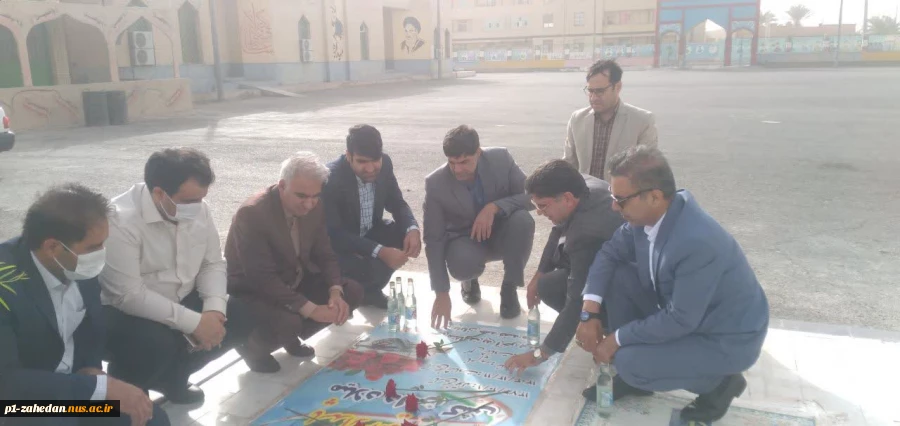 بازدید سرپرست آموزشکده شماره 1 پسران زاهدان ( شهید باهنر ) واحد استانی سیستان و بلوچستان از آموزشکده زابل 2