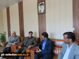 دیدار مدیر عامل خانه مطبوعات استان سیستان و بلوچستان با سرپرست آموزشکده شماره 1 پسران زاهدان (شهید باهنر ) واحد استانی سیستان و بلوچستان 2