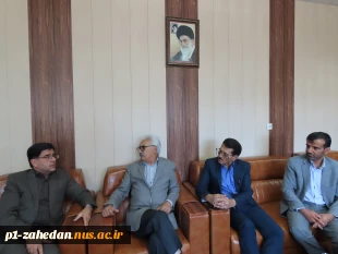 دیدار مدیر عامل خانه مطبوعات استان سیستان و بلوچستان با سرپرست آموزشکده شماره 1 پسران زاهدان (شهید باهنر ) واحد استانی سیستان و بلوچستان 3