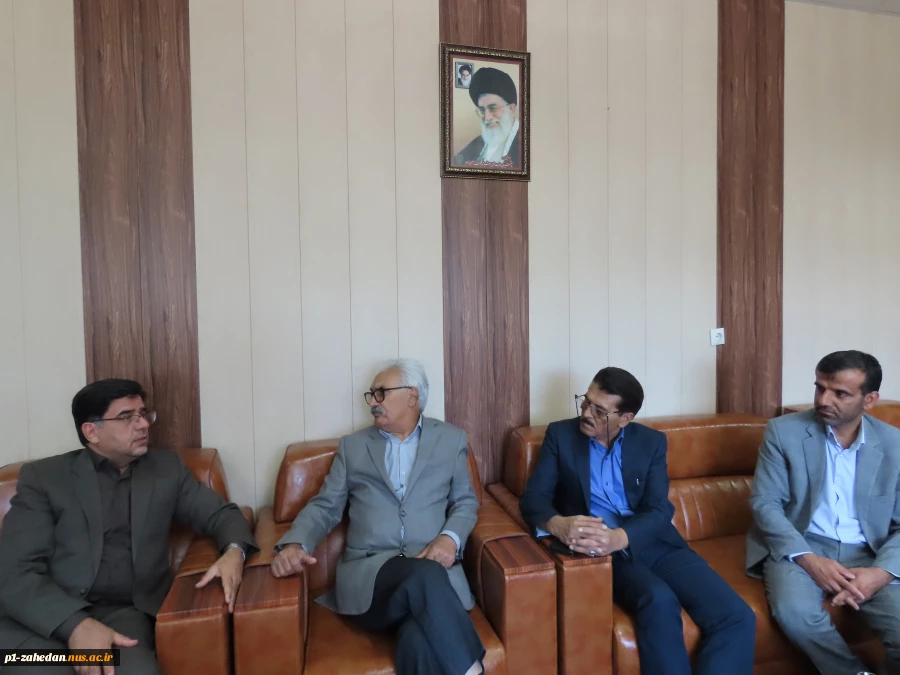 دیدار مدیر عامل خانه مطبوعات استان سیستان و بلوچستان با سرپرست آموزشکده شماره 1 پسران زاهدان (شهید باهنر ) واحد استانی سیستان و بلوچستان 3