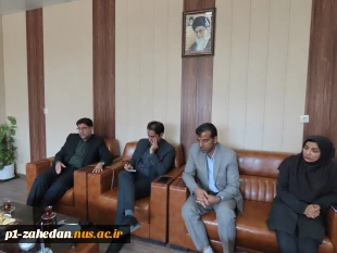 جلسه اجرایی شدن تفاهم نامه همکاری بین سازمان انرژی های تجدیدپذیر و بهره وری انرژی برق با دانشگاه ملی مهارت کشور در استان سیستان و بلوچستان 3