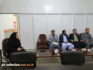جلسه هم اندیشی و هماهنگی برنامه های ورزشی آموزشکده شماره یک پسران زاهدان (شهید باهنر ) واحد استانی سیستان و بلوچستان  3