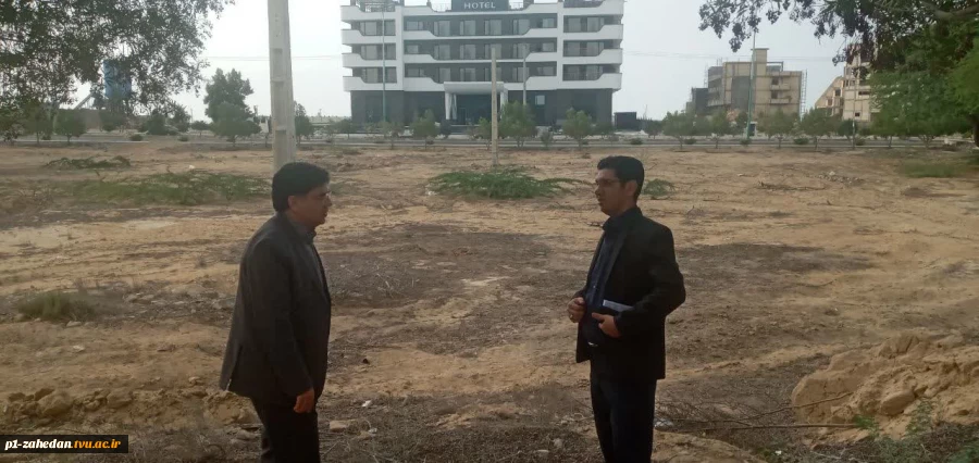 بازدید سرپرست آموزشکده شهید باهنر زاهدان  واحد استانی سیستان و بلوچستان از آموزشکده پسران چابهار 2