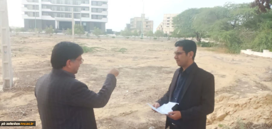 بازدید سرپرست آموزشکده شهید باهنر زاهدان  واحد استانی سیستان و بلوچستان از آموزشکده پسران چابهار 4