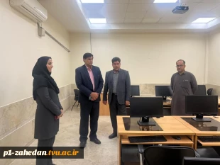 بازدید سرپرست آموزشکده شهید باهنر زاهدان  واحد استانی سیستان و بلوچستان از آموزشکده پسران چابهار 11