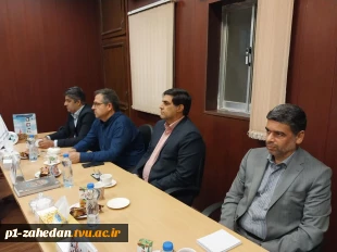 با حضور رئیس ستاد ریاست جمهوری دولت چهاردهم در استان سیستان و بلوچستان جلسه هم اندیشی سرپرست دانشگاه ملی مهارت واحد استانی سیستان و بلوچستان با ریاست دانشگاه دریانوردی و علوم دریایی چابهار در راستای پیشرفت بنیان دانشگاهی  3