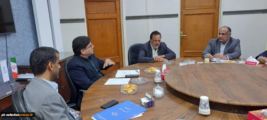 پیگیری مصوبات فی مابین دانشگاه ملی مهارت واحد استانی سیستان و بلوچستان و سازمان منطقه آزاد چابهار  2