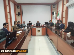 دیدار سازنده روسای  دانشگاه ملی مهارت واحد استانی سیستان و بلوچستان و  پارک علم و فناوری  2