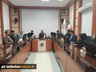 دیدار سازنده روسای  دانشگاه ملی مهارت واحد استانی سیستان و بلوچستان و  پارک علم و فناوری  5