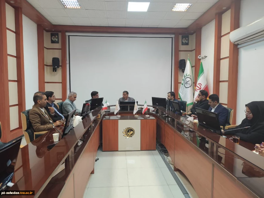 دیدار سازنده روسای  دانشگاه ملی مهارت واحد استانی سیستان و بلوچستان و  پارک علم و فناوری  7