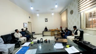 جلسه مرکز مشاوره آموزشکده باهنر زاهدان با کانون همیاران سلامت  3