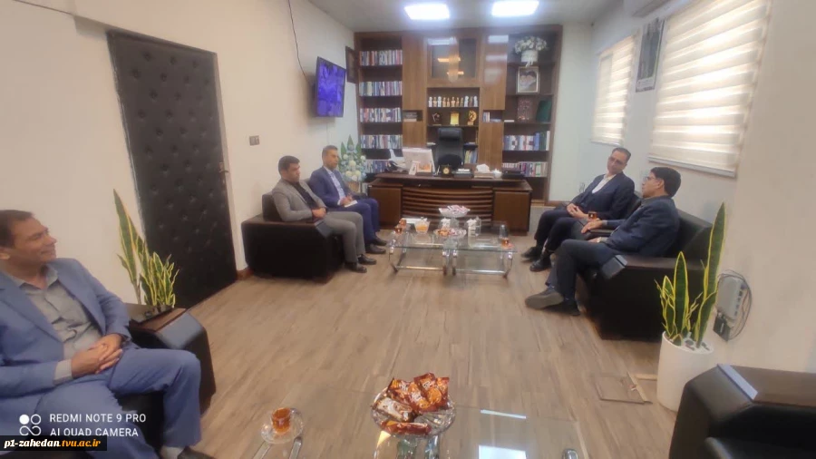 جلسه سرپرست دانشگاه ملی مهارت واحد استانی سیستان وبلوچستان با دبیر شورای استانی مبارزه با مواد مخدر 3