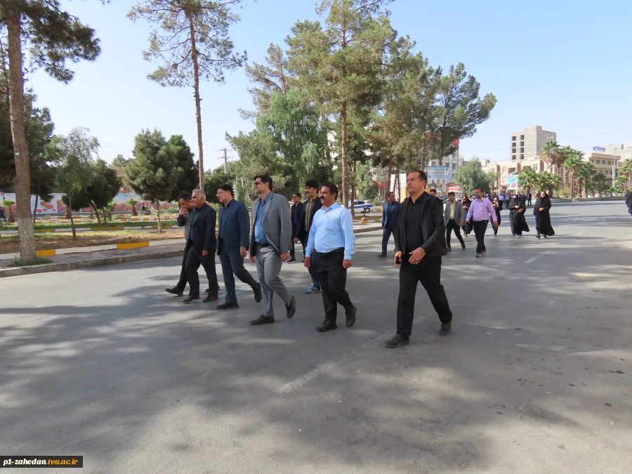 شرکت دانشگاهیان دانشگاه ملی مهارت واحد استان سیستان و بلوچستان در راهپیمایی 13 آبان 10